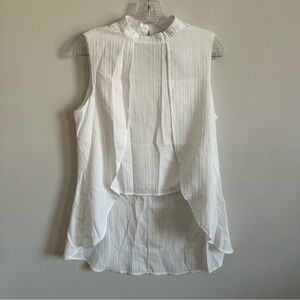 SHEIN White Sleeveless Blouse